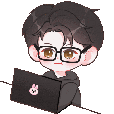 moonpaeee working jaypark moonpaeee toyw Sticker