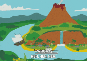 river ship GIF by South Park 