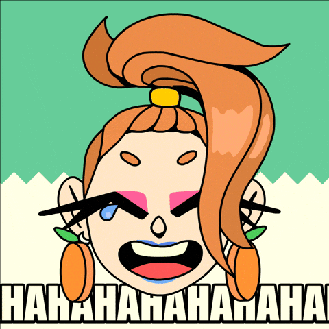 Laugh Out Loud Lol GIF by Roly✶Poly