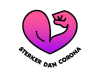 SterkerDanCorona covid flex corona muscle Sticker