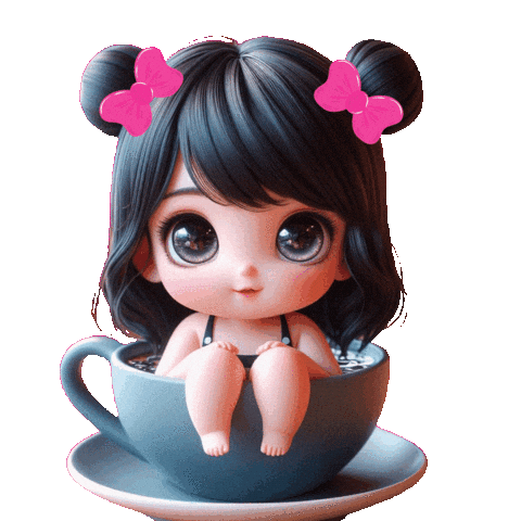 elistorycriativo girl garota café cafezinho Sticker
