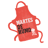 ClubParrillerosWeber martes carbon parrilla asado Sticker