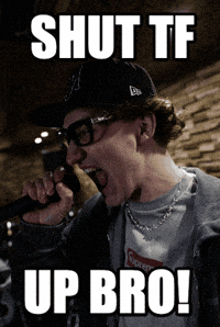 Shut Tf Up GIF by Jan Metternich