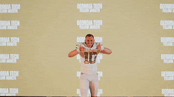 Georgia Tech Football Sport GIF by Georgia Tech Yellow Jackets