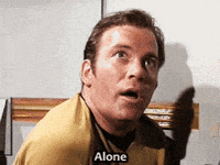 Lonely Star Trek GIF