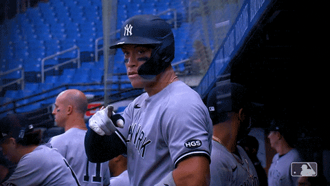 New York Fist Bump GIF by New York Yankees