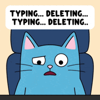 Holding Back Blue Cat GIF