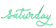 Saturday Sticker