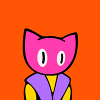 Angel Cute Cat GIF by Pizza Ninjas