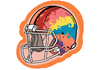 American Football Sticker