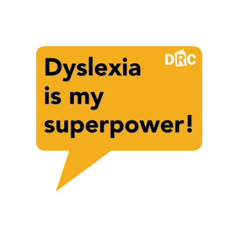 DyslexiaReadingCenter giphygifmaker nonprofit neurodivergent drc Sticker