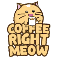 Fuzzballs funny anime cat cute Sticker