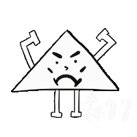 mumu_stationery angry 生氣 木木文具房 mumustationery Sticker