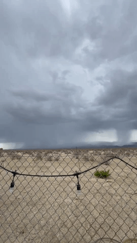 Monsoon Thunderstorm Hits Southern California
