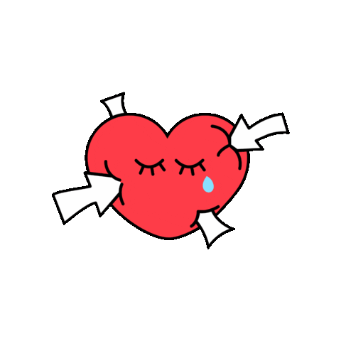 ollacare giphygifmaker heart mind hurt Sticker