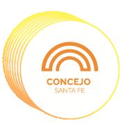 concejosantafe concejosantafe concejoparticipativo concejojoven Sticker