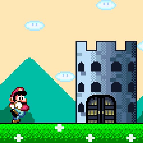 super mario nintendo GIF