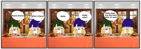 Dinner Thanksgiving GIF