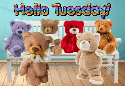 Teddy Bears Compliments GIF