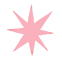 Pink Star Sticker by emilylynndesign