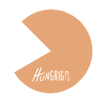 Hungrigpacman Sticker by hungrig.ms
