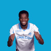 Ivory Coast Celebration GIF by Olympique de Marseille