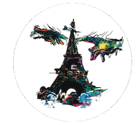 nietvanmodaparis nietvanparis nietvan paris niet van paris Sticker
