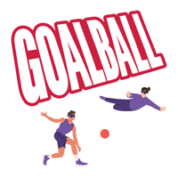 Goalball Sticker by SportCares