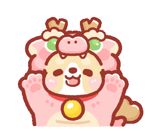 Happy Dragon Sticker