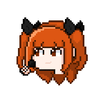 Pixel Art Aine Sticker