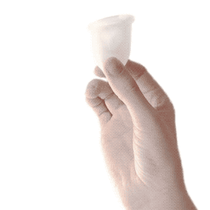 Somossatya giphyupload mujer period menstrual cup GIF