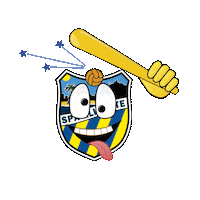Loco Escudo Sticker by SPALICANTE