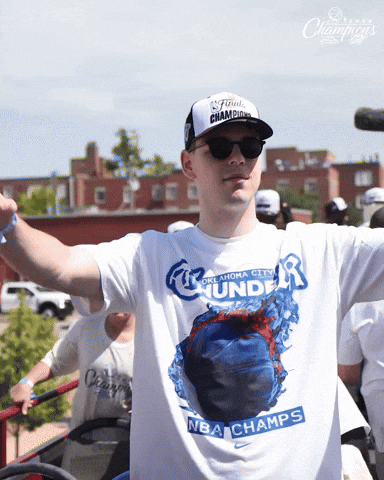 Nba Finals Dancing GIF by OKC Thunder