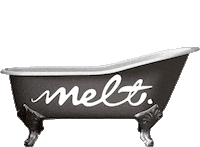 strawberry bathing Sticker by Melt Ice Cream
