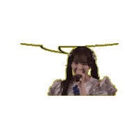 吹き出し Girl Group Sticker