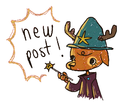 Bugcarnival illustration magic newpost lgbt Sticker
