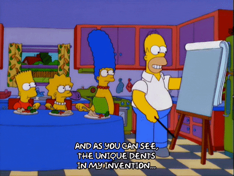 proud homer simpson GIF