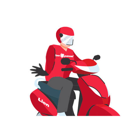 Kurir Sticker by Lion Parcel