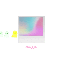 Friendly Ghost Love Sticker by Delta__Li