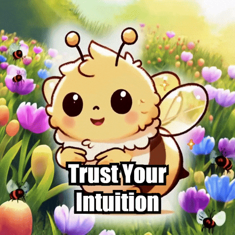 Wisdom Intuition GIF by Beelightened