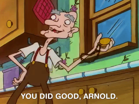 hey arnold nicksplat GIF