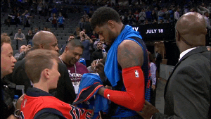 awesome paul george GIF by NBA
