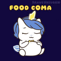 Bu Overeating GIF by Brave Unicorn
