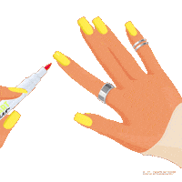 Nails Nail Art Sticker by L.A. COLORS Cosmetics