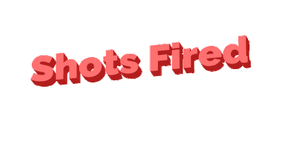 Shots Fired Art Sticker by Justin