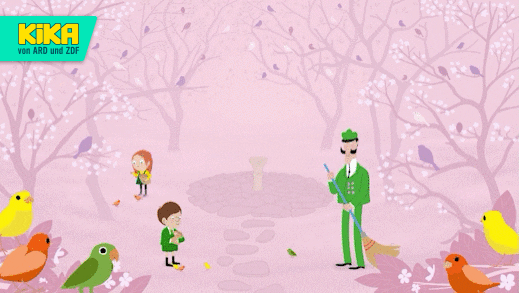 Birds Cleaning GIF by KiKA