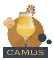 camuscognac cocktail glass cocktails bartender Sticker