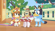 Queens GIF by Bluey