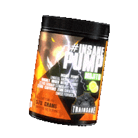 Trainsane fitness workout pump bodybuilding Sticker