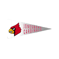 Jonesboro Cardinals Sticker by GPB Sports